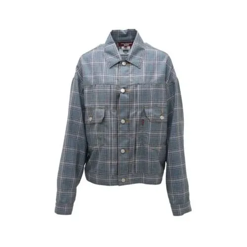 eYe JUNYA WATANABE MAN ウールチェックLevi's Wネーム ジャケット