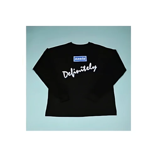 OASIS Vintage 90s Oasis Definitely Maybe longsleeve band t shirt tee