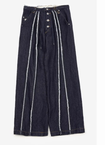 meagratia Loose twist yarn denim PT