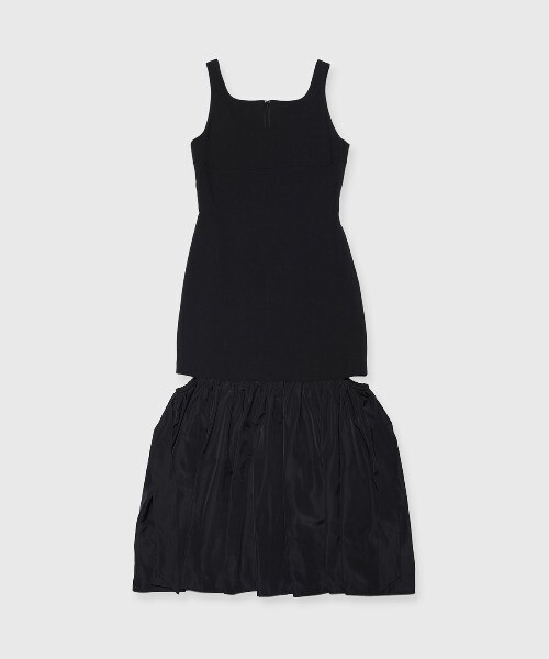 JOSE MOON CUTTIMG FLARE DRESS/カッティングフレアドレス