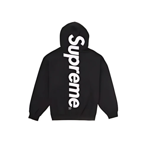Supreme Satin Applique Hooded Sweatshirt