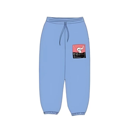 WACKO MARIA JEAN-MICHEL BASQUIAT / Washed Heavy Weight Crew Nek Sweat Pants