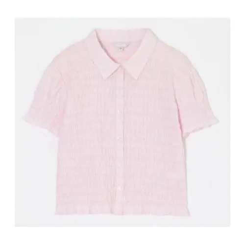MOUSSY PLAID SHIRRING シャツ