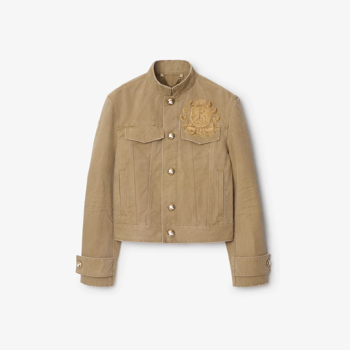 BURBERRY Bクレスト コットンジャケット