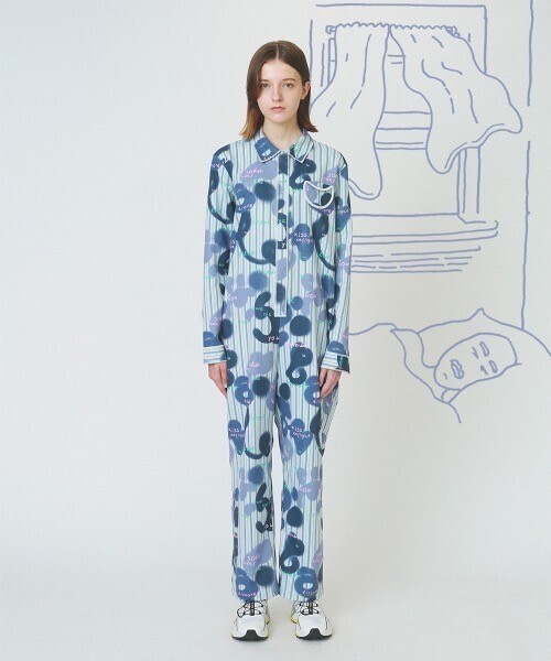 soduk circle pocket jumpsuit