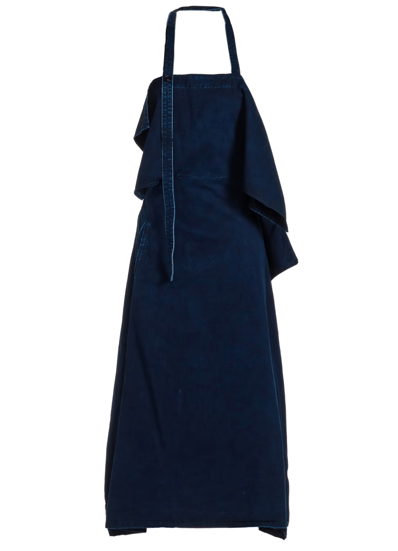 Y's 8OZ CE/C/ DENIM APRON DRESS