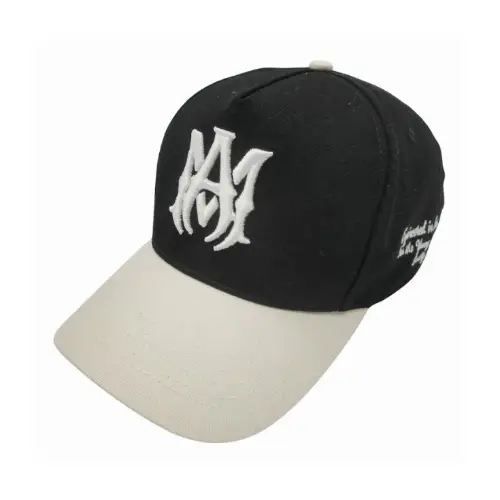 AMIRI MA Logo Canvas Cap