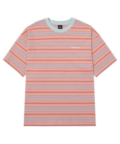 HUF tシャツ HUF CO STRIPE CREW / HUF ハフ クルー トップス