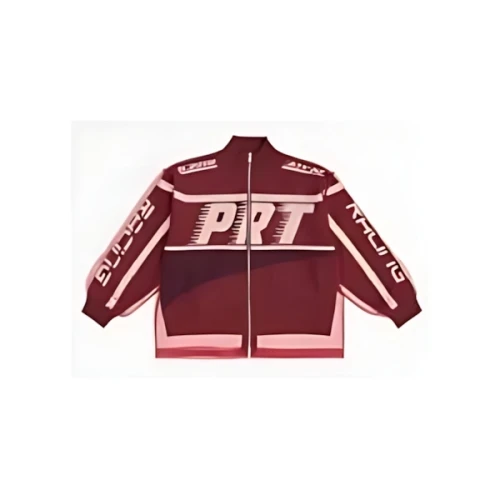PRANK PROJECT Sheer Layered Bicolor Knit Blouson