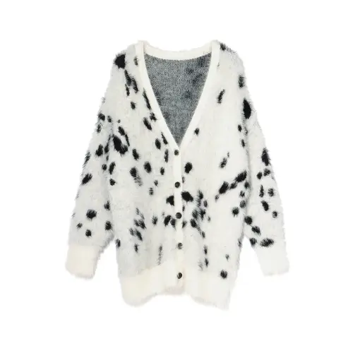 AULA Multi Pattern Knit Cardigan