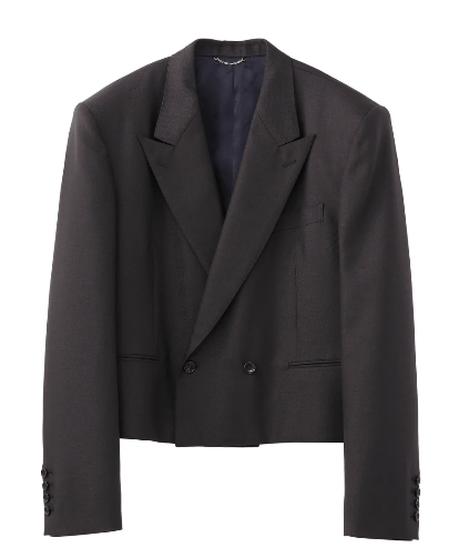 JOHN LAWRENCE SULLIVAN WOOL MOHAIR GABARDINE SPENCER JACKET