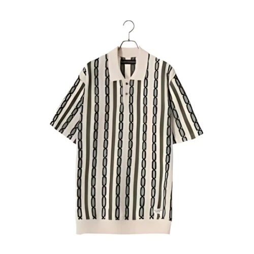 WACKO MARIA KNIT POLO SHIRT