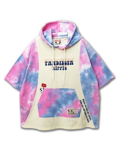 PANDIESTA タイダイ切替BIGプルパーカー(M2)