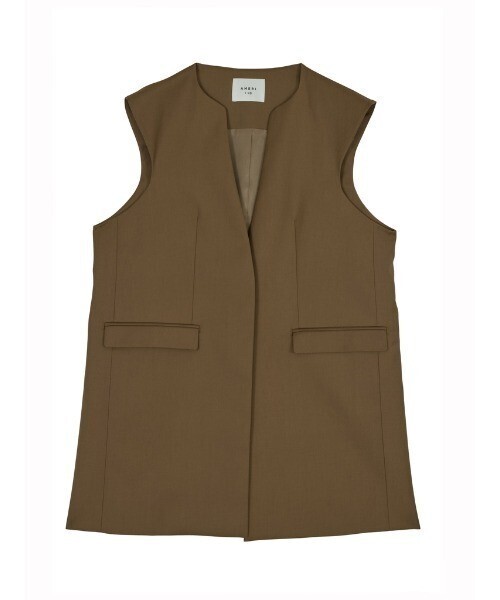 Ameri VINTAGE OVER TEE WITH CURVE VEST