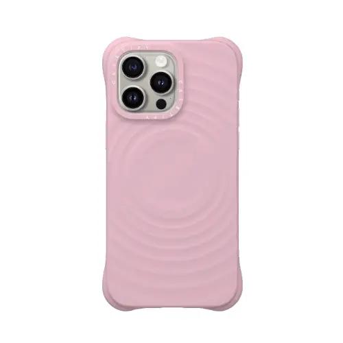 CASETiFY ウェーブ シリコンケース - プリムローズ ピンク
