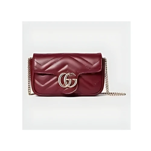 GUCCI 〔GGマーモント〕スーパーミニバッグ