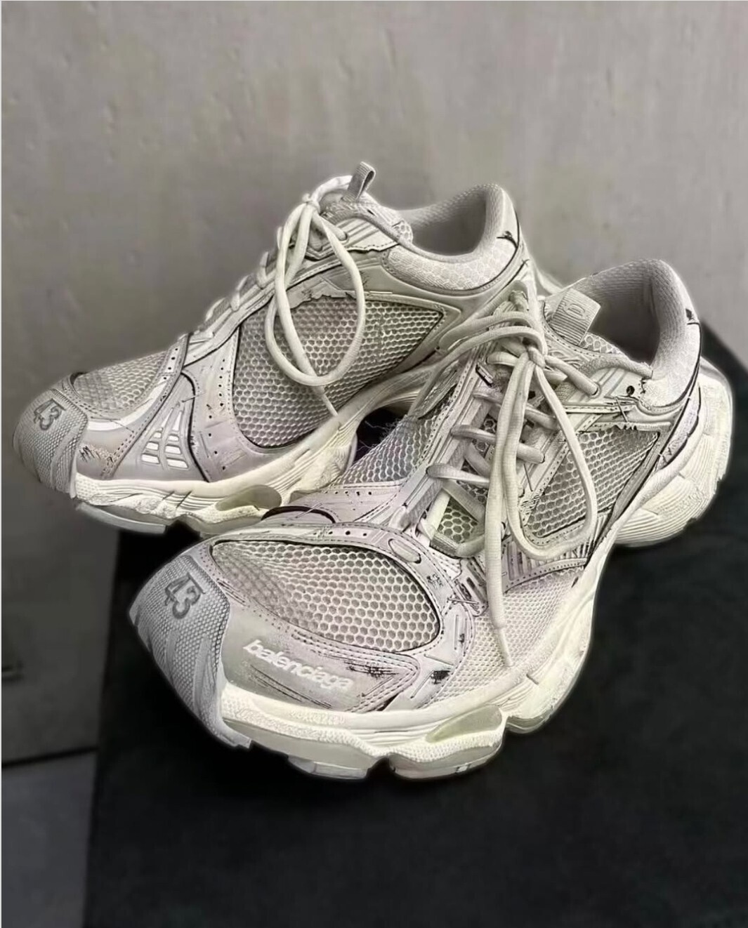 Balenciaga Men's Stapler Sneaker
