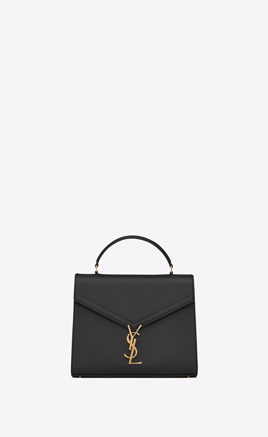 SAINT LAURENT カサンドラ トップハンドル （ミディアム/グレイン・ド・プードルエンボスレザー）
