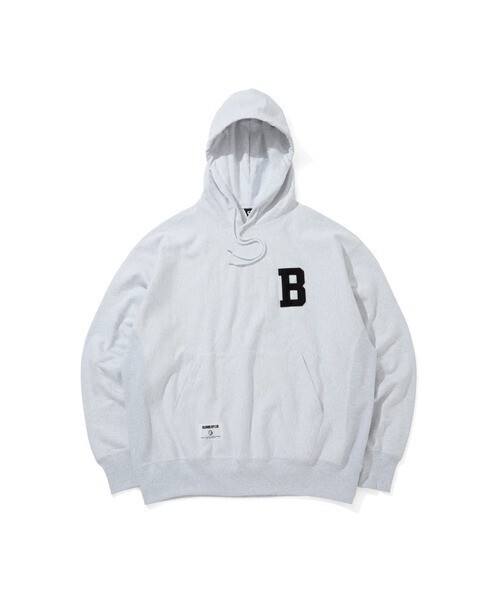 BILLIONAIRE BOYS CLUB CHENILLE LOGO COTTON HOODIE B