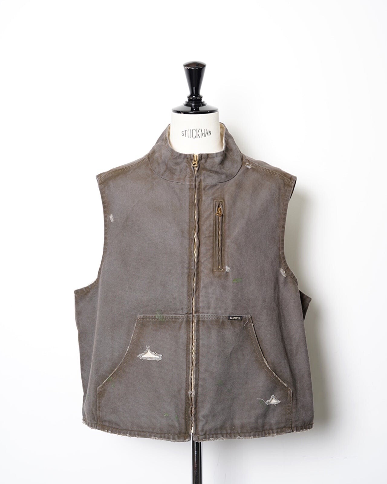 KAMIYA BORO DUCK VEST