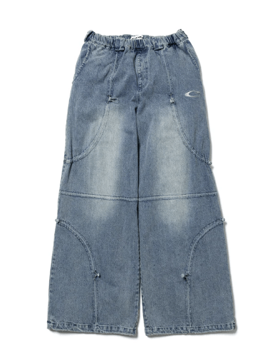 F-LAGSTUF-F CPG CURVE CORD DENIM PANTS