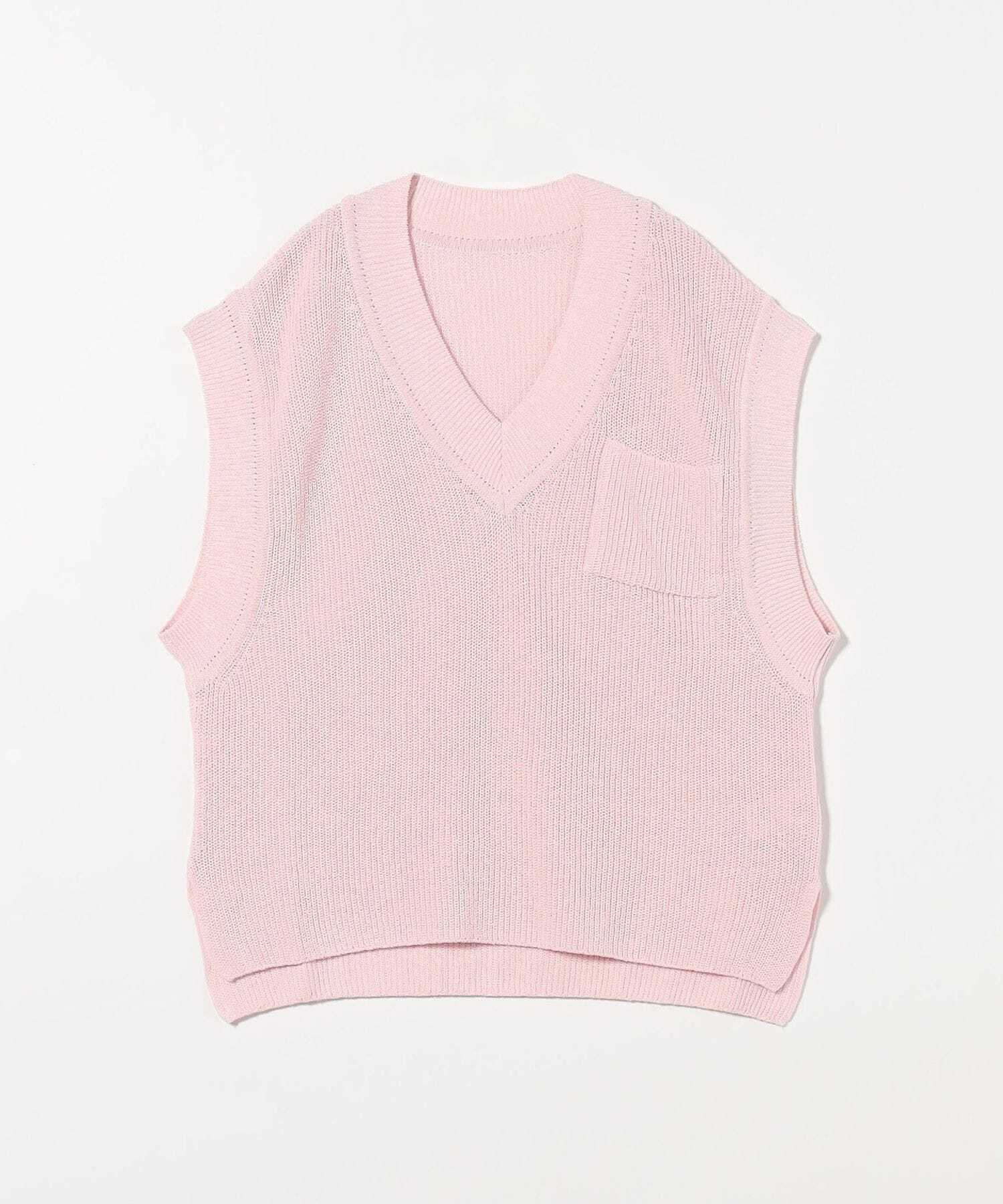 POSTELEGANT KNIT VEST/ベスト