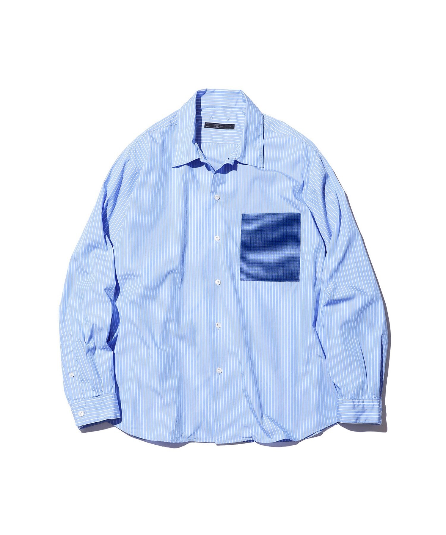 SOPHNET. POCKET REGULAR COLLAR BIG SHIRT / Pro 3 by Kvadrat