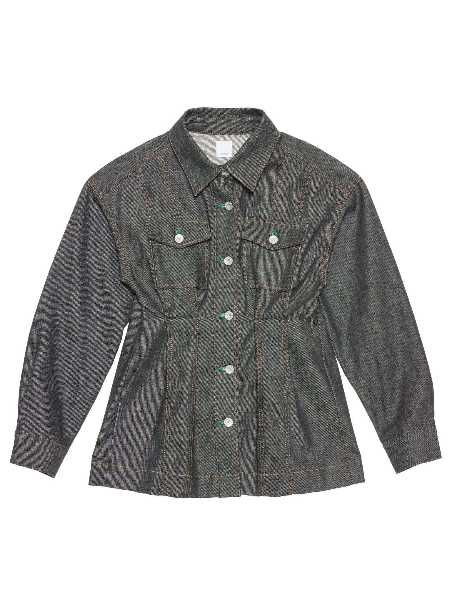 eenie Waist Tuck Denim Jacket