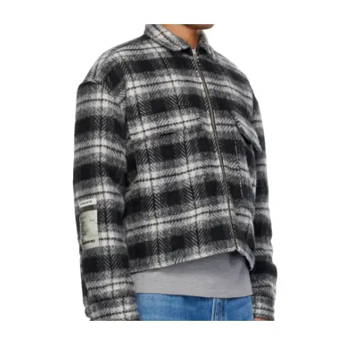 B1ARCHIVE Quilted Zip Up Flap Pocket Jacket