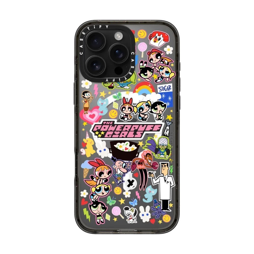 CASETiFY The Powerpuff Girls Stickermania Caseインパクトケース MagSafe対応