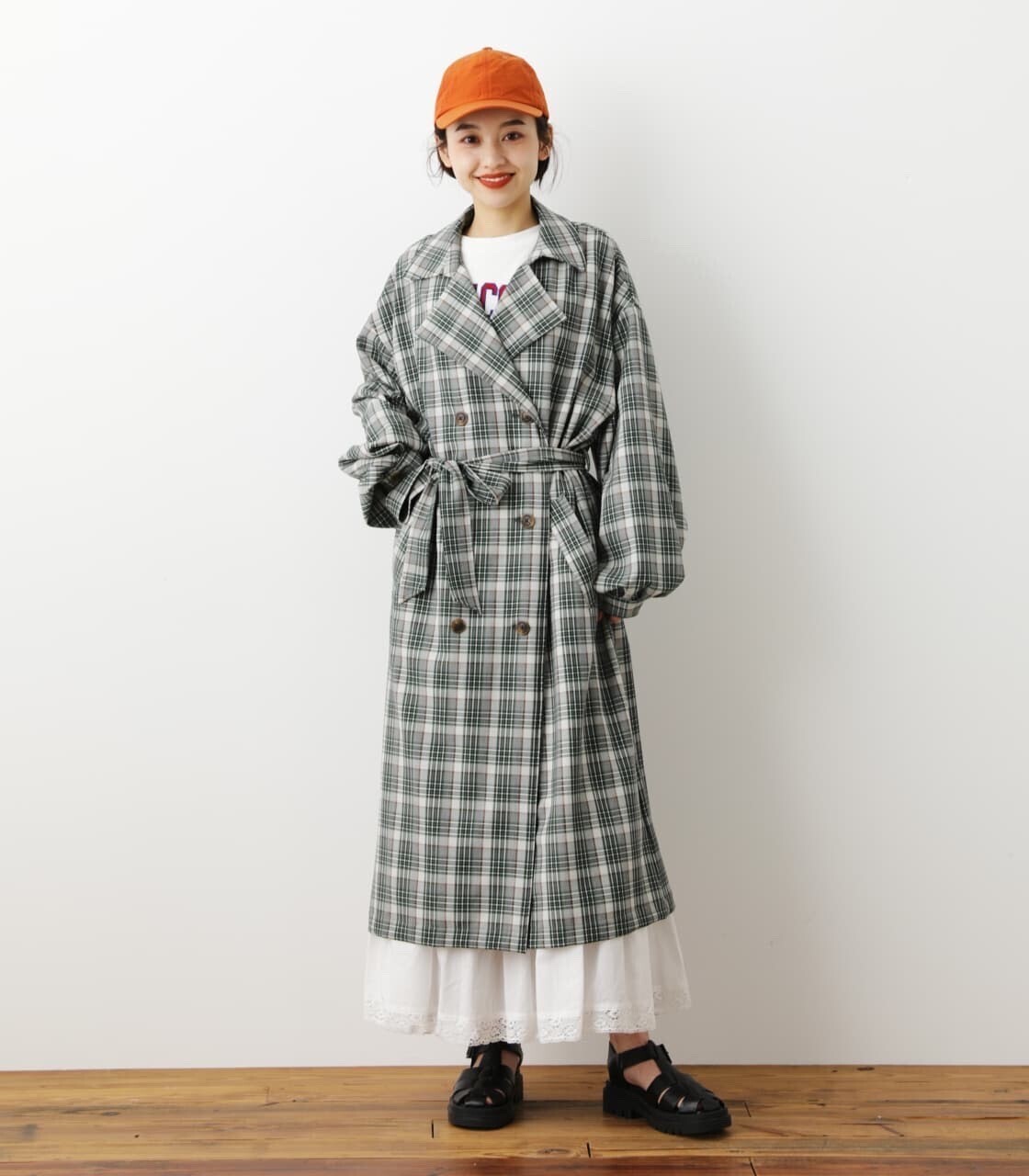 RODEO CROWNS WIDE BOWL オーバートレンチコート