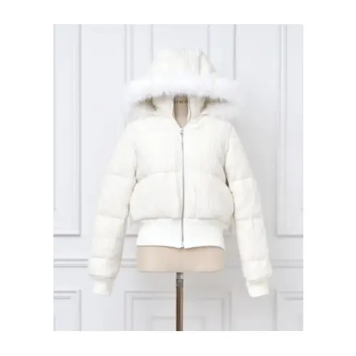 MISTREASS Cable Knit Padded Jacket