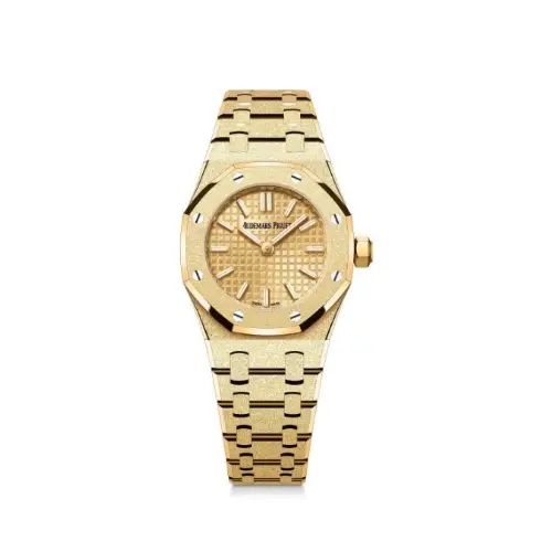 AUDEMARS PIGUET ロイヤル オーク ミニ フロステッドゴールド クォーツ