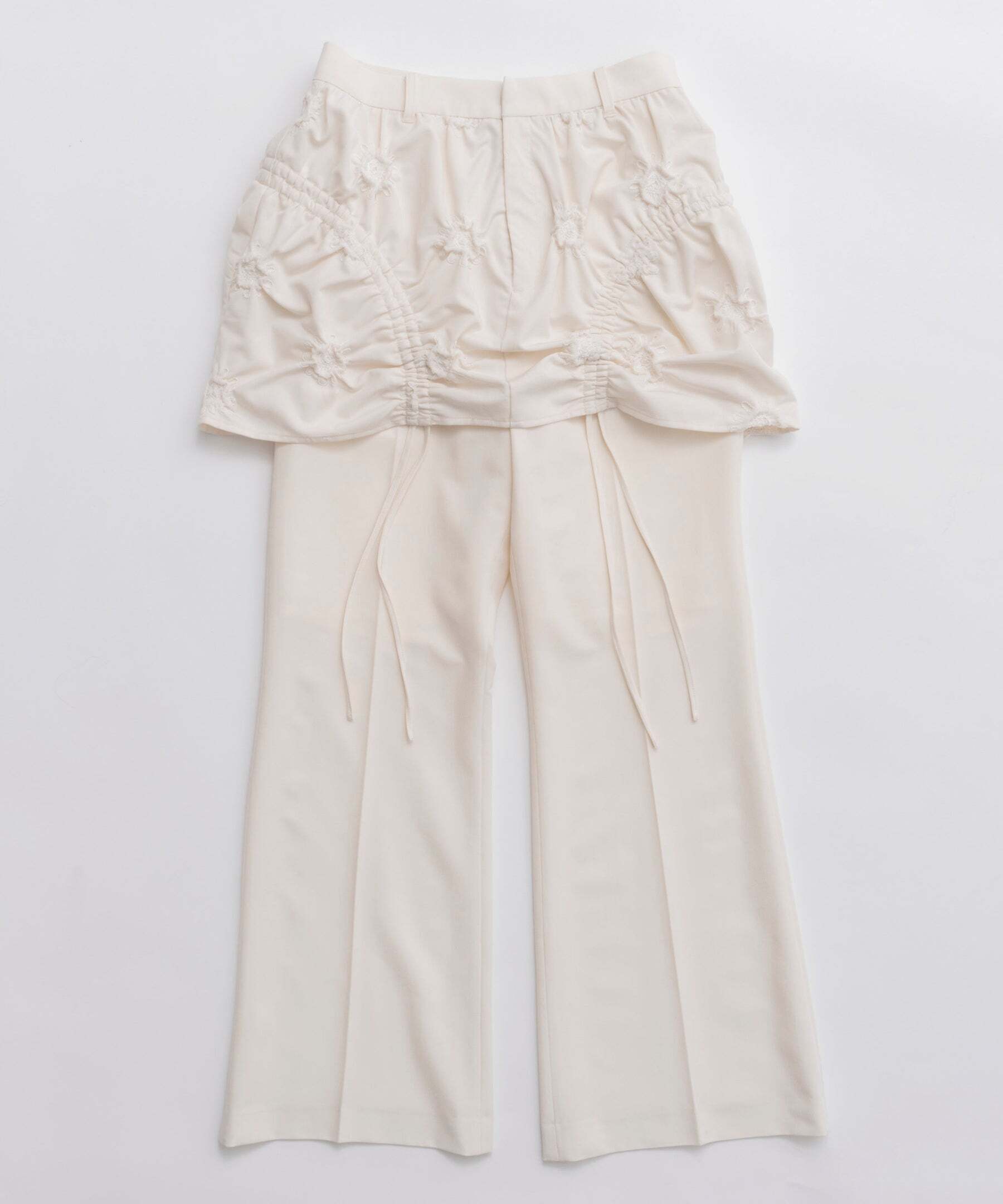 MAISON SPECIAL COLORED DENIM PANTS