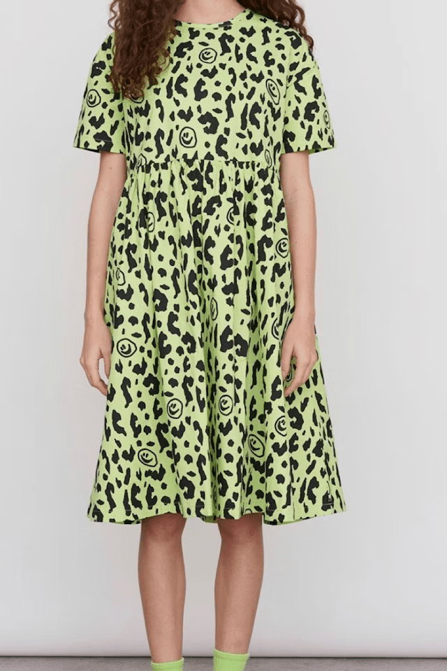 Lazy Oaf Squish Face Leopard Dress