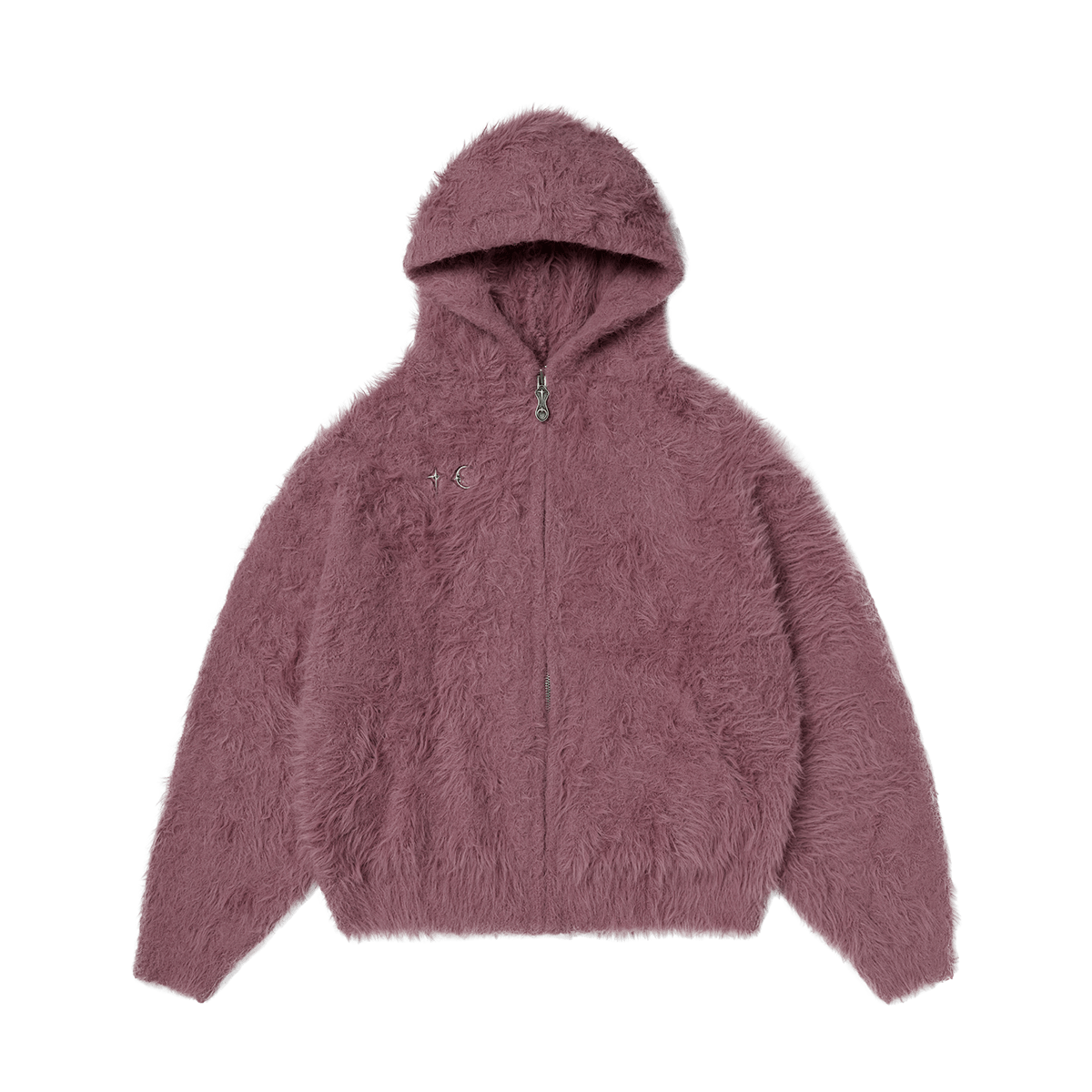 THUG CLUB Pack Fur Zip-up Hoodie