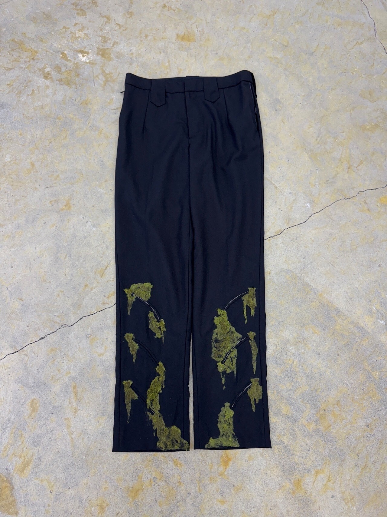 LITTLE BEDROOM western tech slacks moss Ver. | moss