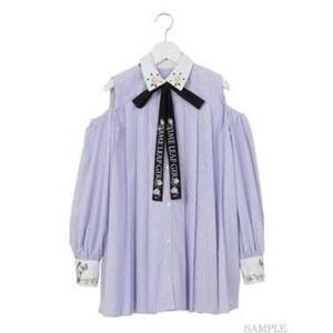 one spo 2017SS エンブロイダリープリーツワンピ