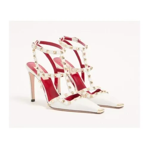 VALENTINO ロックスタッズ キッドスキン パンプス 100MM