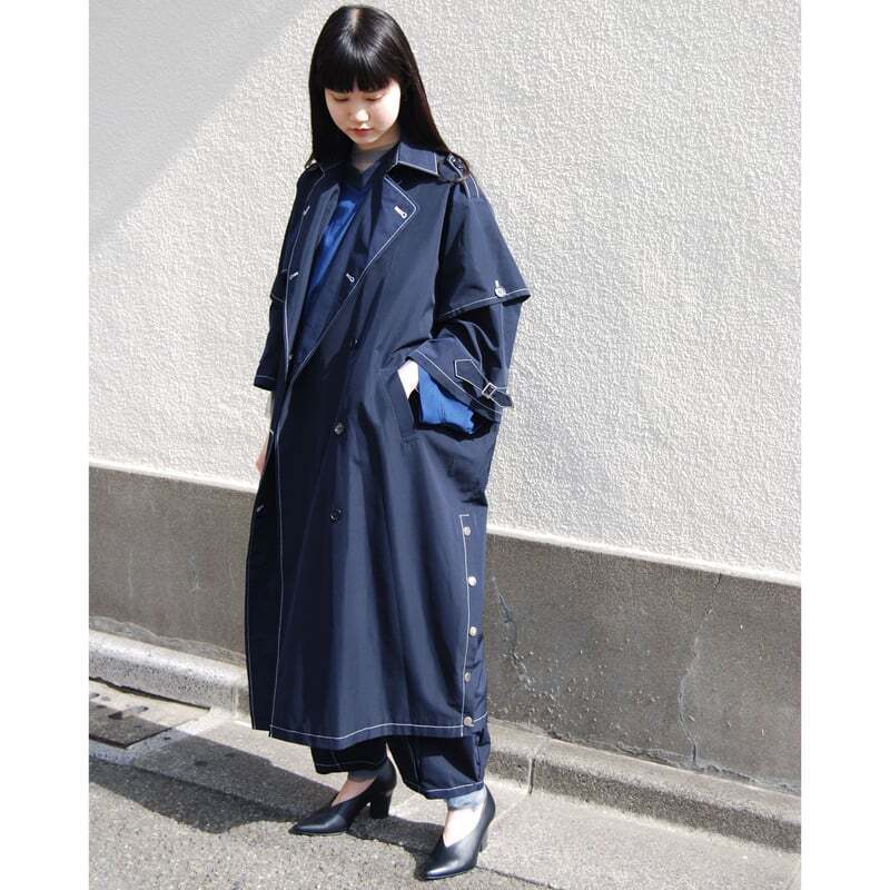 heki 2way Poncho coat