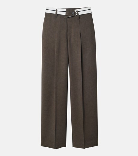 LE CIEL BLEU Folded Belt Trousers