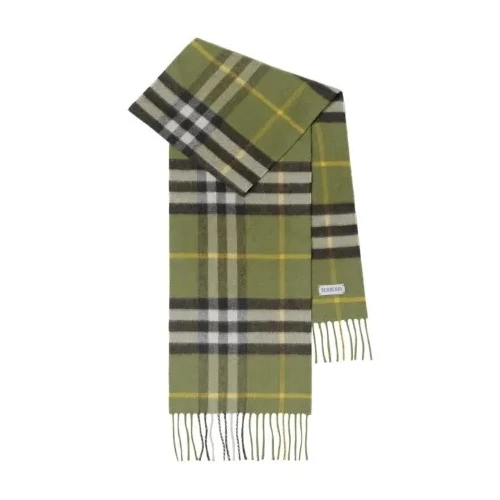 BURBERRY チェック カシミアスカーフ