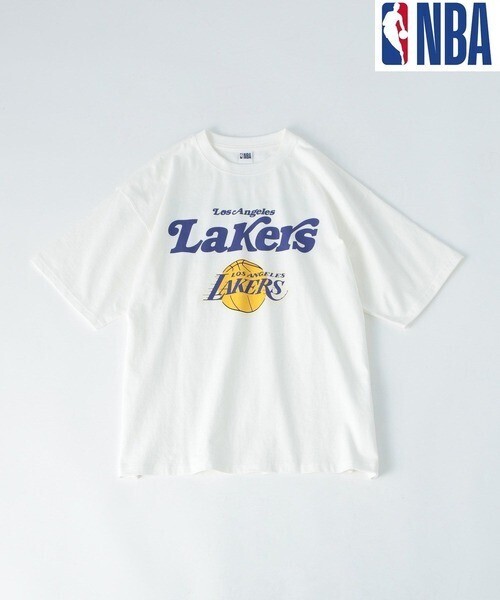 NBA NBAチームプリント半袖Tシャツ