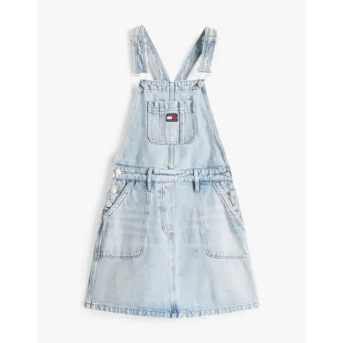 Tommy Jeans デニムダンガリーワンピース