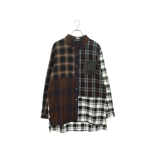 LOEWE Check Patchwork Shirt
