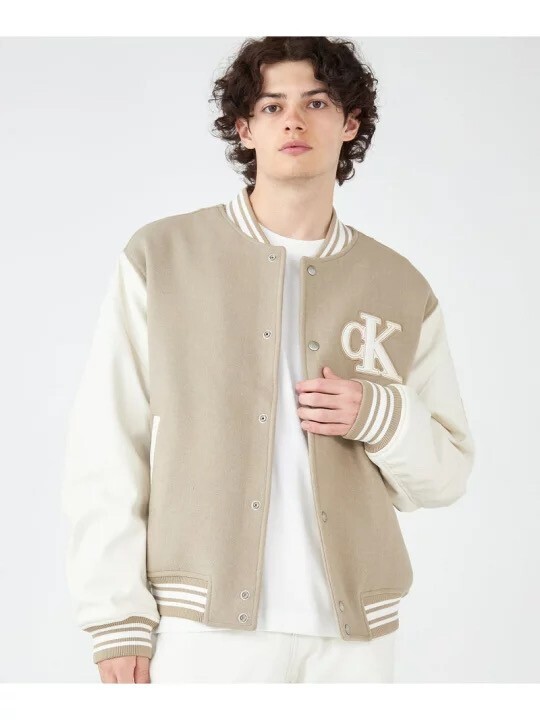 Calvin Klein バーシティ ボンバー ジャケット