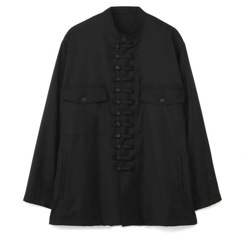 S'YTE T/W Gabardine 12Loop Button Stand Collar Army Jacket