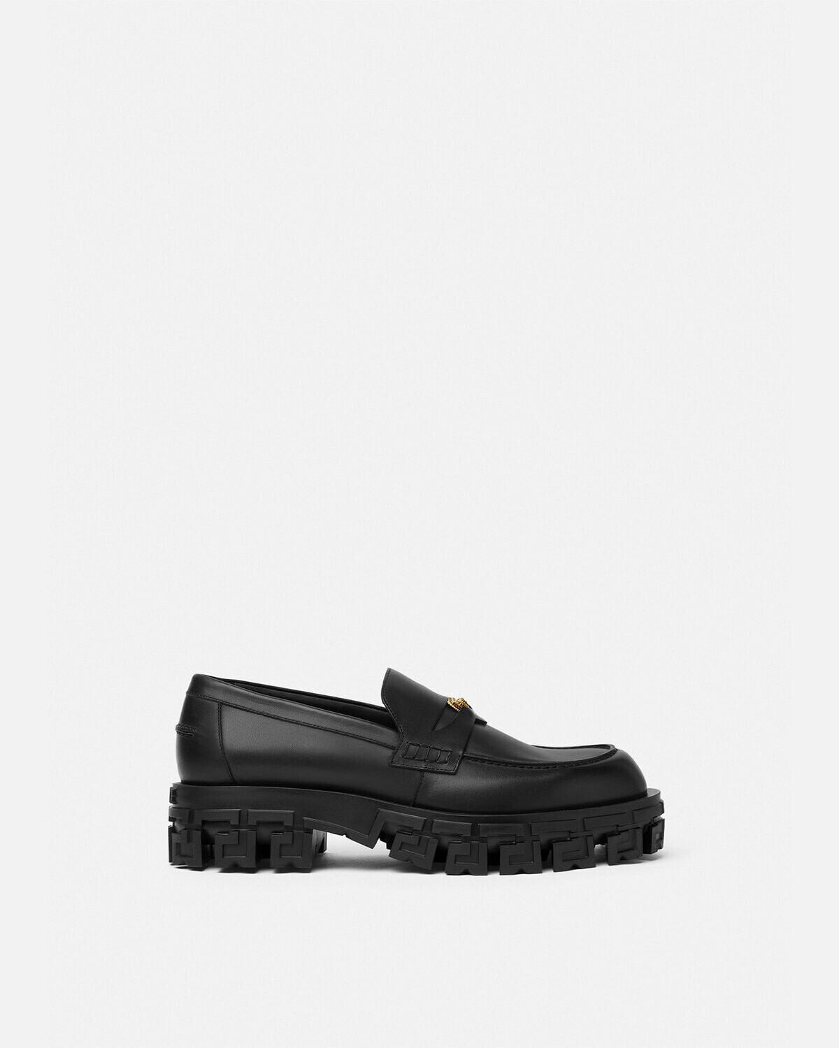 Versace グレカ ポルティコ ローファー