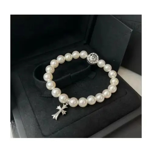 Chrome Hearts × MIKIMOTO パールブレスレット
