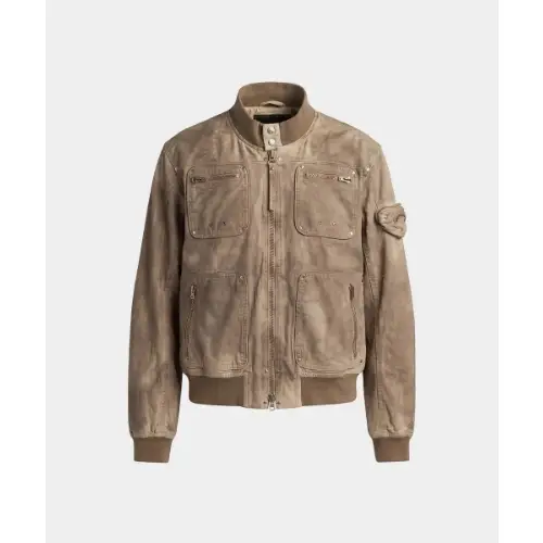 BADBLOOD Laguna High-Neck Cotton Bomber Jacket
